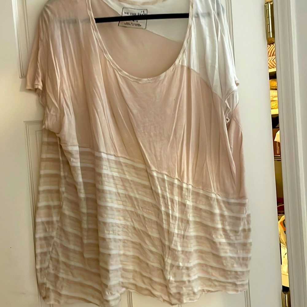 Free People Cotton Oversized Top